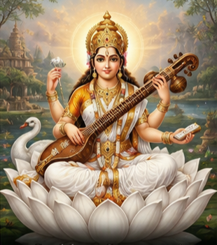 Goddess Saraswati