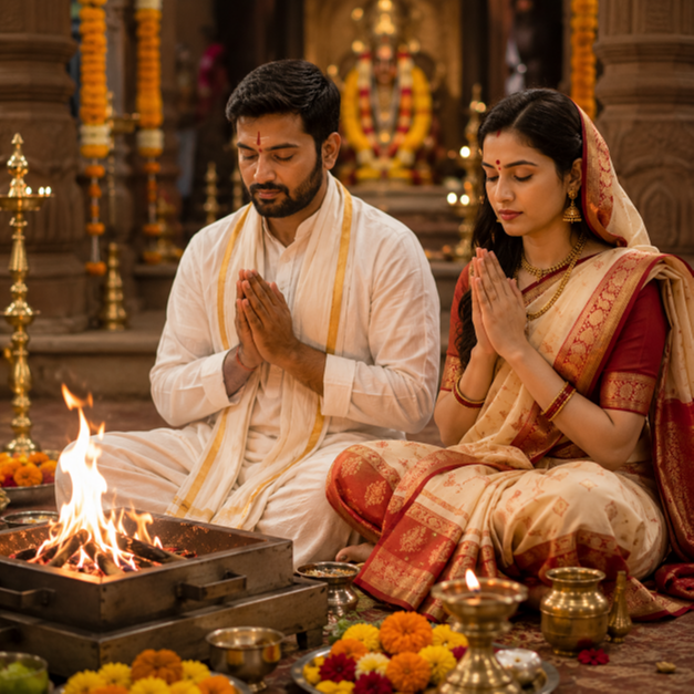 Couple Pooja
